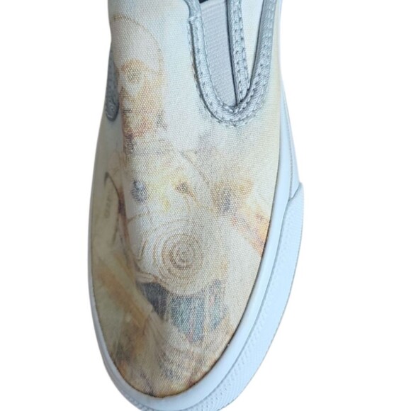 Sperry Star Wars C-3PO & R2-D2 Slip-On Shoes Men's Sz 8.5 Retro Canvas Nerdcore - Picture 4 of 16